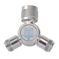 Bộ chia công suất Dividers N cắm (đực), jack (cái), jack (cái) HUBER+SUHNER 4901.17.B