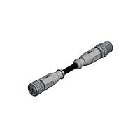 Amphenol CONEC 43-10823 Sensor Cables / Actuator Cables CT CBL M12X1 360SHLD FML CNCT AXL ML AXL