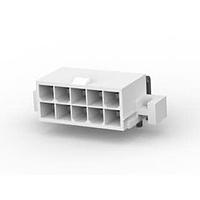 AMP Connectors - TE Connectivity 1-1586043-0 Shrouded RA HDR SCREW MNT 10P