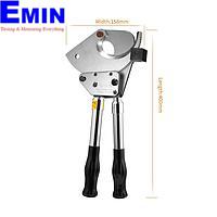 Xinchang Tools J50 수동 케이블 커터 (Steel strands; 1440/150mm²; Normal)