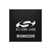Silicon Labs BGM220SC12WGA2 Bluetoothモジュール ワイヤレスBluetooth SiPモジュール、セキュアブート（Root of TrustおよびSecure Loader（RTSL）付き）、38.4 MHz、6 dBm、PLFRCO、352kB、32kB（RAM）、内蔵アンテナ/RFピン、24 GPIO、85℃