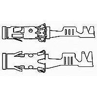 AMP Connectors - TE Connectivity 962999-1 Contacts 1 5MMD SOCKET CONTACT