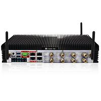 Máy tính công nghiệp nhúng Hệ thống nhúng không quạt hoạt động, CPU Core i3 Dual Core 2xxE (trên 2.2GHz), TDP 35W, bộ nhớ DDR3 2GB trên bo mạch, VGA/HDMI, USB3.0, 2 x SATA3.0, SFP Fiber, CAN cách ly, Âm thanh, nguồn vào DC 9-36V, nhiệt độ -20~70 C, RoHS IEI Technology TANK-700-QM67-i3/2G-R22