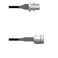 Amphenol Custom Cable Q-1U0520003018i RF Cable Assemblies N-SJB/TNC-SP G174 18I
