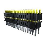 Samtec HDWM-06-58-S-D-375-SM Headers .050" X .100" Flex Stack