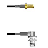 Amphenol Custom Cable Q-2V0480003048i RF Cable Assemblies SMA-SJ/TNC-RJB G174 48I