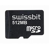 Thẻ MicroSD Thẻ microSD công nghiệp, S-250u, 512 MB, Flash SLC, -40C đến +85C Swissbit SFSD0512N1BN1WI-I-ME-111-STD