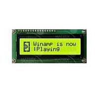 Mô-đun Màn hình Ký tự LCD Nền Vàng/Xanh Lá Văn bản Màu Đen Matrix Orbital LK162-12