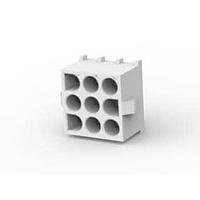 AMP Connectors - TE Connectivity 643425-1 ヘッダ 9P UMNL HDR ASSY POL