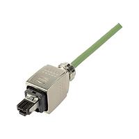 Đầu nối mô-đun / Đầu nối Ethernet Han PP V14 RJ45 cắm PN kim loại 4-11mm HARTING 09352260401R02