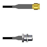 Amphenol Custom Cable Q-6801T0003009i RF Cable Assemblies SMA-SP/N-SJB G174 9I