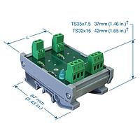 Altech 5725.2 Interface Modules FBK34ScrewClamp