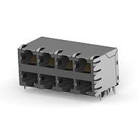 Bộ lắp ráp mô-đun SHLD 2X4 STK MJ WAVE PNL AMP Connectors - TE Connectivity 6339168-1