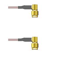 Amphenol Custom Cable Q-35035000R008i RF Cable Assemblies SMA-RP/SMA-RP G316D 8I