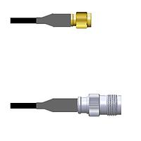 Amphenol Custom Cable Q-3E04L000D108i RF Cable Assemblies SMA-SP/TNC-SJ LMR19 108I