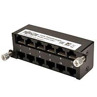 Đầu nối cáp quang CAT6 thông qua hộp 12 cổng RJ45 Tripp Lite N484-12RJ