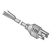 Dây Nguồn Không Có Ổ Cắm 6'7' 3 Dây 18AWG Màu Đen Kobiconn 173-53100-E