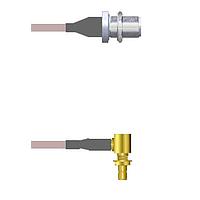 Amphenol Custom Cable Q-1U03H0005024i RF Cable Assemblies N-SJB/SMB-RJB G316 24I