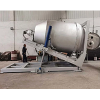 Lò nung phế liệu chì loại quay bằng khí đốt Wondery WDL-QQZ-2000 (35m3/h; 2000Kg)