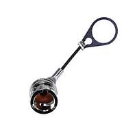 Phụ kiện Nắp chống nhiễu TRB Jack kèm dây đeo inox 3" Trompeter / Cinch Connectivity Solutions RFI75-13-D3