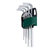 SATA 09107 9PC. 육각렌치 (미터) (SAE) (1.5-10mm)