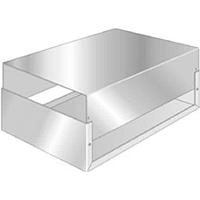 LMB Heeger J873-Black ラック＆ラックキャビネット ジフィーボックスシャーシ D W H 3.5 x 2.125 x 1.625