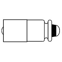 VCC 1512135W Single Color Based LEDs White Clear Midget Groove Based