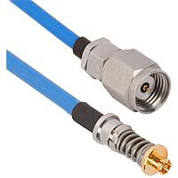 Amphenol SV Microwave FV67.3SMPM-085-MS185-120 RF Cable Assemblies VITA 67.3SMPM 1.85mmStraight M 12" Cable