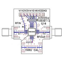 Analog Devices EV1HMC424AG16 Attenuator 5 dB LSB 6-Bit Digital Attenuator SMT