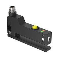 Cảm biến nhãn Sê-ri SLE5: Cảm biến nhãn; Chiều rộng khe: 5 mm; Đầu vào: 10-30 V dc; Đầu ra: PNP; Cáp 2 m (6.5 ft) Banner Engineering SLE5-PIR-2M