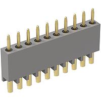 AirBorn WT13SAC Receptacles 1Row Straight Rectpl I/O