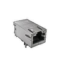 Cổng cắm từ tính MAGJACK 1 cổng 100W POE 1GBT có đèn LED TRP Connector 2250506-1