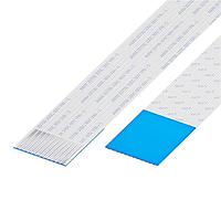 Cáp nhảy FFC / FPC 1mm Pitch FlatFlexCable, 12 tiếp điểm, Dẫn điện mặt đối diện, Dài 177mm/7in, Mạ thiếc GCT (Global Connector Technology) 10-12-D-0177-C-4-08-4-T