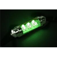 JKL Components LE-0603-04G ໄຟ LED ປະກອບດ້ວຍຫຼາຍຊິບ ແສງຂຽວ 525nm 24V ໄຟ LED ແບບ Festoon