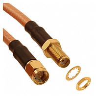 Amphenol RF 135110-07-48.00 RF Cable Assemblies SMA St Plug to Jack RG142 48in