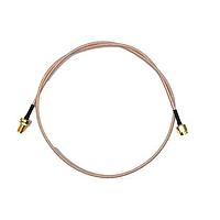 Mueller BU-4150031024 Coaxial Cables RF Coaxial Connector and Cable Assembly, SMA to SMA, Gold Pated SMA Bulkhead Female to SMA Straight Male, Shielded, RG-316, 24"