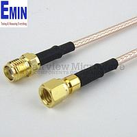 Fairview FMC1318315LF SMA Female to SMC Plug Cable RG-316 Coax and RoHS