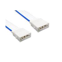 Amphenol LTW SSL11-J4L2J-022D06 照明ケーブル SSL 1.1、プラスチック、3A、04ピン、ジャックコネクタ、ストレート、はんだ付け、現場取付可能