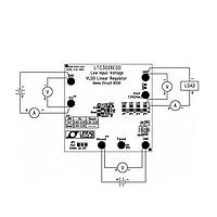 Analog Devices DC833A LDO Voltage Regulator LTC3026EDD - Low Input Voltage VLDO Line