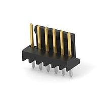 AMP Connectors - TE Connectivity 647116-6 Unshrouded 6P MTA-100 PCB HDR