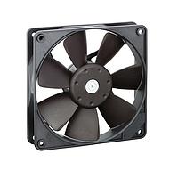 ebm-papst 4414FL Axial Fan DC Tubeaxial Fan, 119x119x25mm, 24VDC, 55.3CFM, 1W, 26dBA, 1600RPM, Ball Bearing