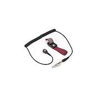 Desco S1003 Adjustable Wrist Band ADJUSTABLE WRIST STRAP, MAROON, WITH 6' CORD & ALLIGATOR CLIP, 4MM