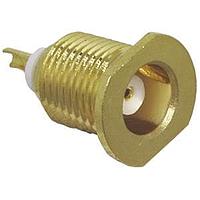 Linx Technologies - TE Connectivity CONMCX004 ຕົວເຊື່ອມ MCX Fml Bulkhd Front Mnt ມີກັບຫ້ອງບຸດບະລຸ