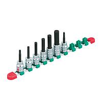 KTC TBT407H sq. Hex Bit Socket Set (1/2", 7pcs)
