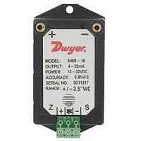 Dwyer 648C-17 Differential Pressure Transmitters – ± 0.4% to ± 0.8% Accuracy, 0.1-25 inH2O (Differential, 5 inH₂O, Barbed Fitting, 3/16 in)