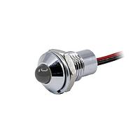 Đèn LED phản xạ lắp bảng PMI đường kính 0,319" (8,10mm) màu trắng 2V VCC CC-1-3061-0000-I