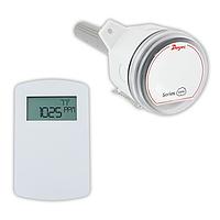 Dwyer CDTV-2N4B4-LCD HVAC用CO2およびVOCトランスミッター - 空気流量を最適化しコストを削減 (CO2:NDIR, VOC: MEMS, Temp: 10 KΩ NTC Thermistor Type II, 2000 ppm)