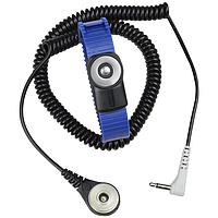 SCS 2241 Anti-Static Control Products Wrist Strap, Dual-Wire, Magsnap 360, Thermoplastic, Adjustable, 6' Cord