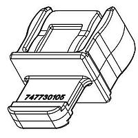 Nắp Chống Bụi EMI SFP+ Nắp Chống Bụi EMI Molex 74773-0105