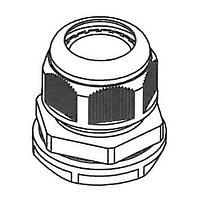 Ống Siết Cáp M40X1.5 Ống Siết Cáp Màu Xám Nhạt Davies Molding GC1001-F